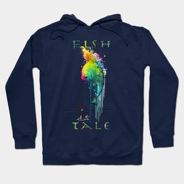 Fish Tale Hoodie by Urban Archeology Shop Gallery